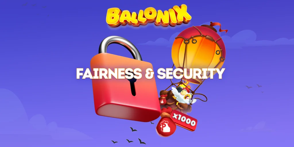 BalloniX Game Fairness and Security